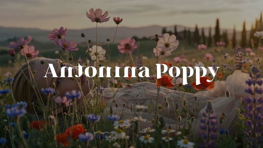 Antonina Poppy, Where we belong, Fashion film