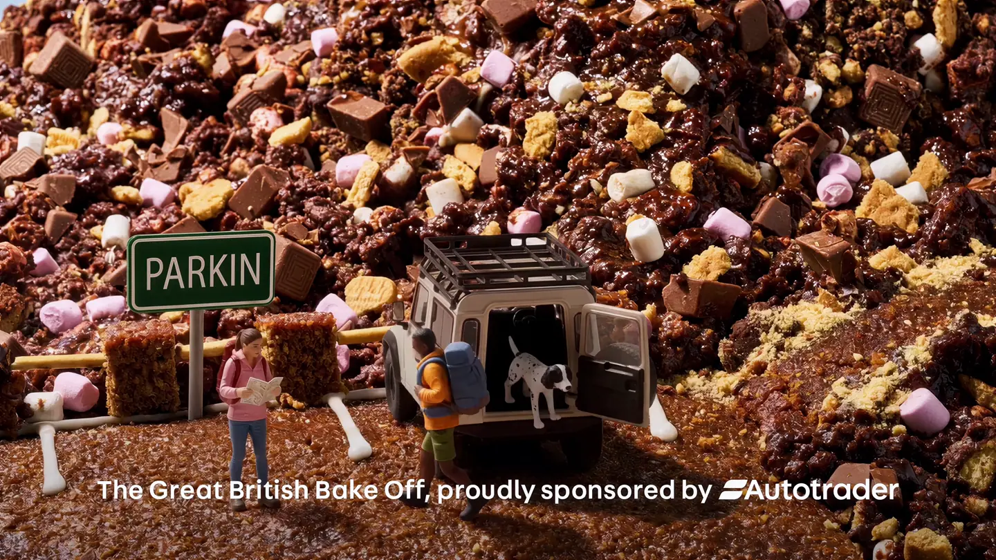 Frame 1 of 6 from The Great Celebrity Bake Off, AutoTrader