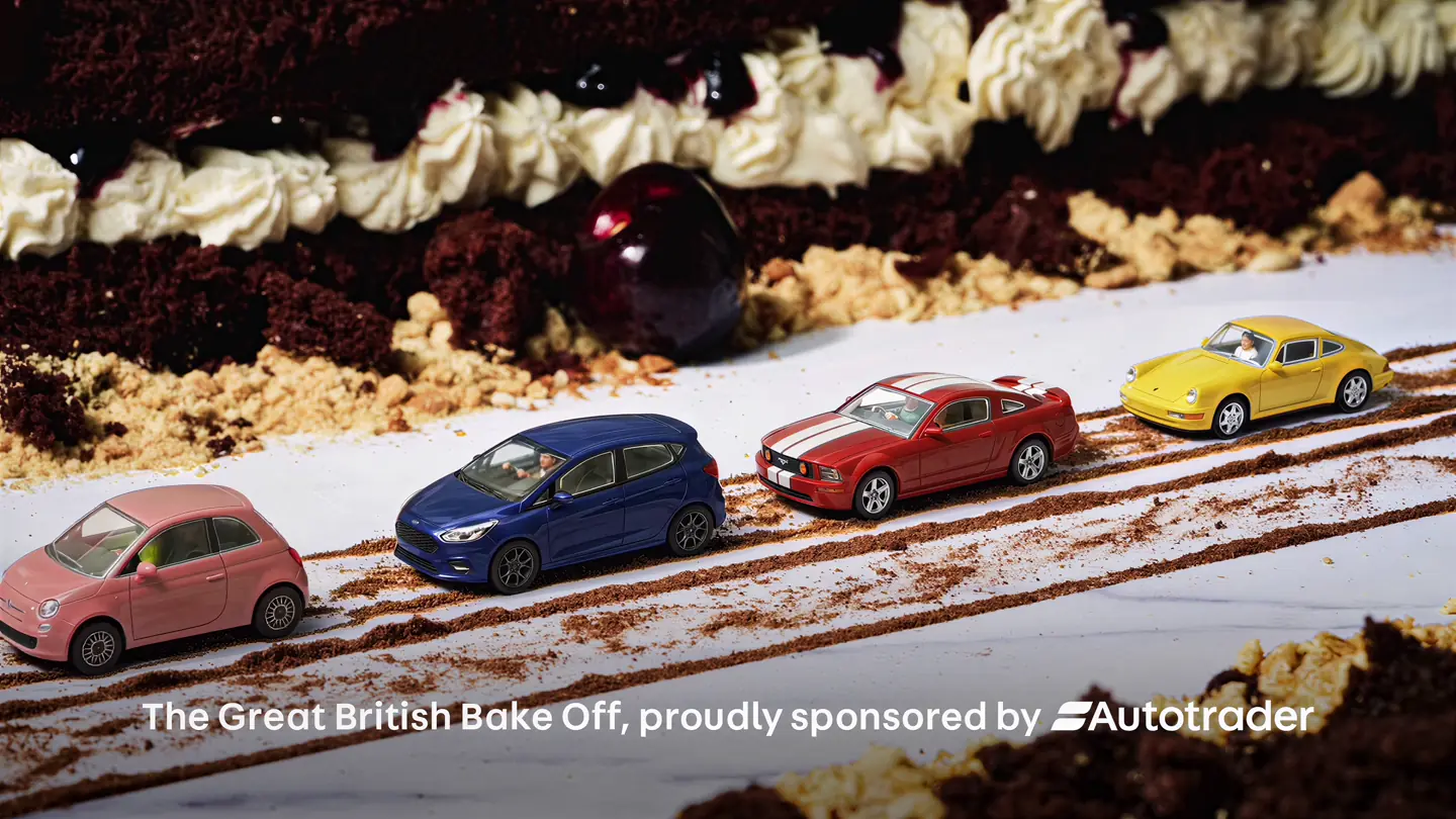 Frame 3 of 6 from The Great Celebrity Bake Off, AutoTrader