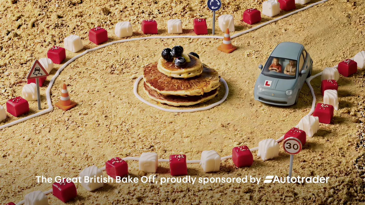 Frame 5 of 6 from The Great Celebrity Bake Off, AutoTrader