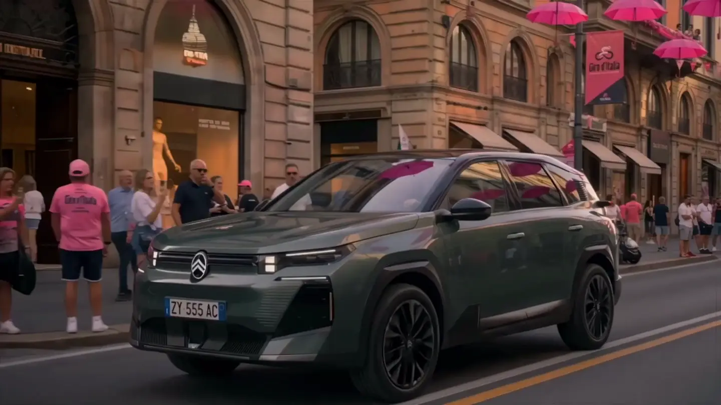 Frame 4 of 6 from Giro d'Italia, Citroen