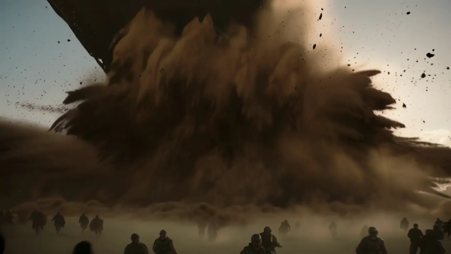 Frame 3 of 6 from The Great Galactic War, Anima Studios
